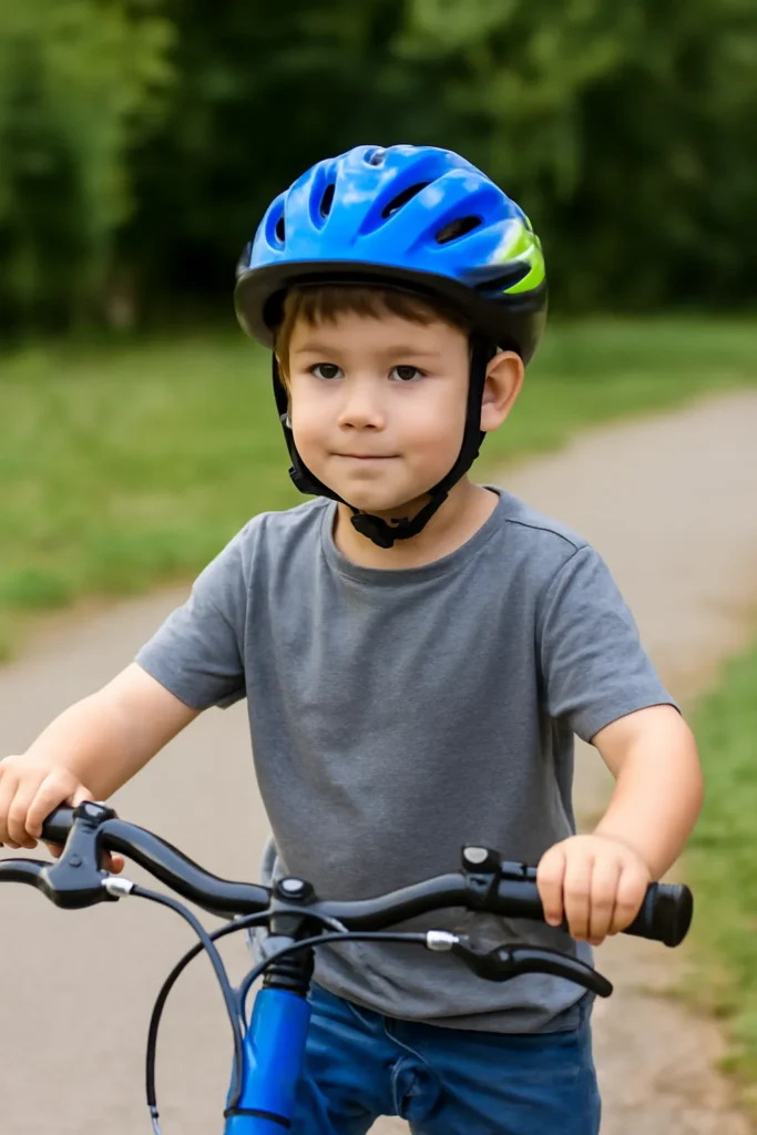 Elementary school bicycle helmet
