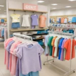 Elementary school clothes shopping mall