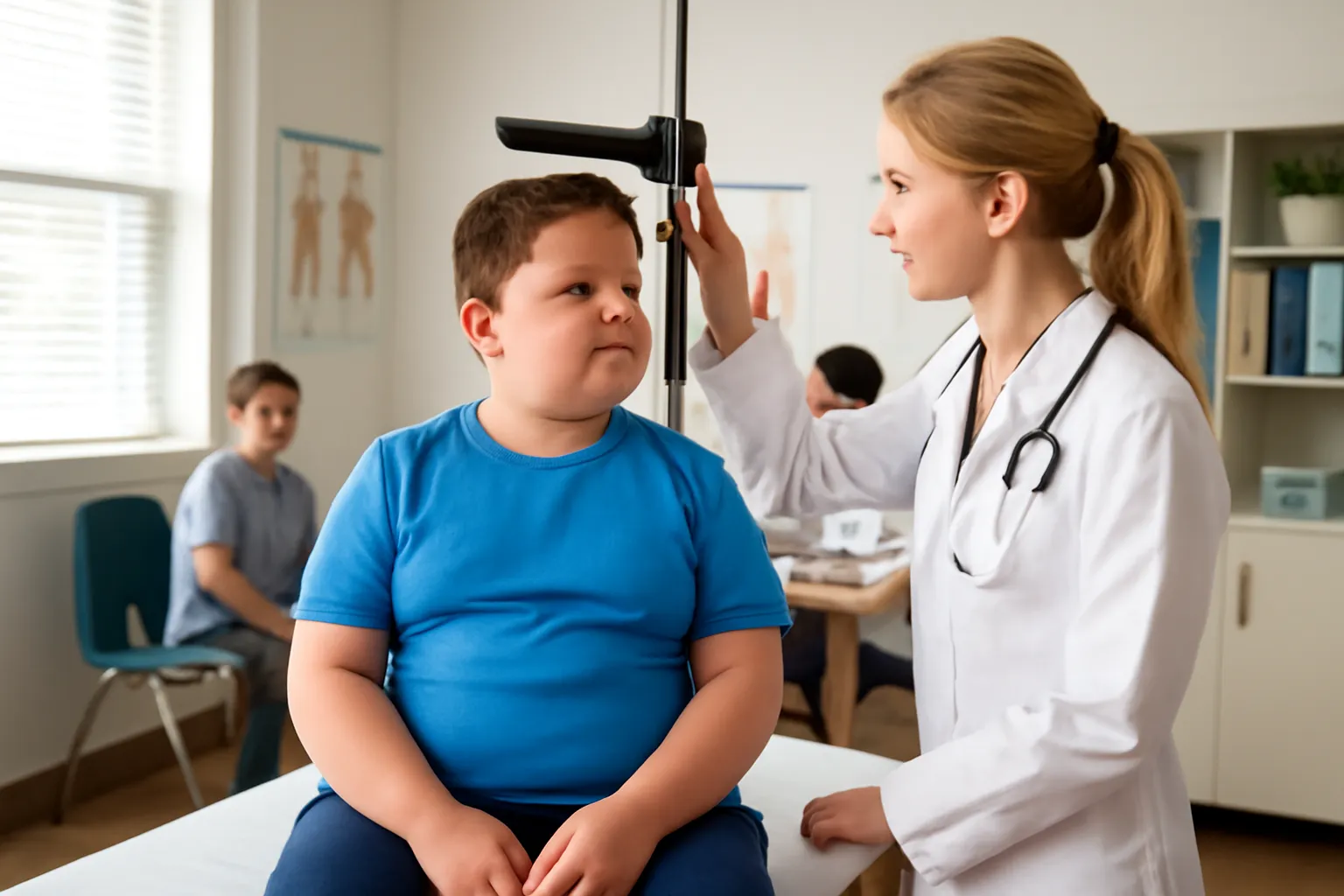 Elementary school student health checkup obesity