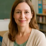 Elementary school teacher face