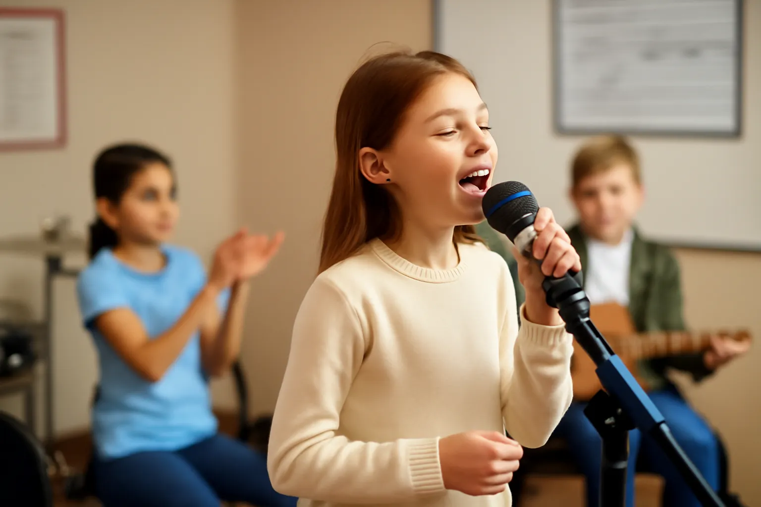 Elementary School Student Song Academy