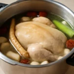 Pressure cooker samgyetang
