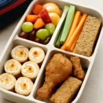 Elementary school lunch box snack