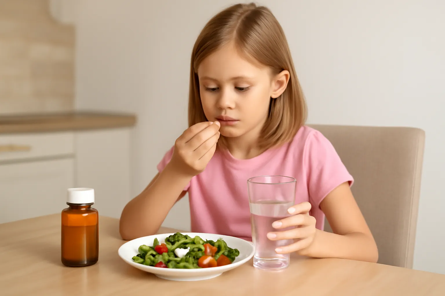 Elementary school diet supplement