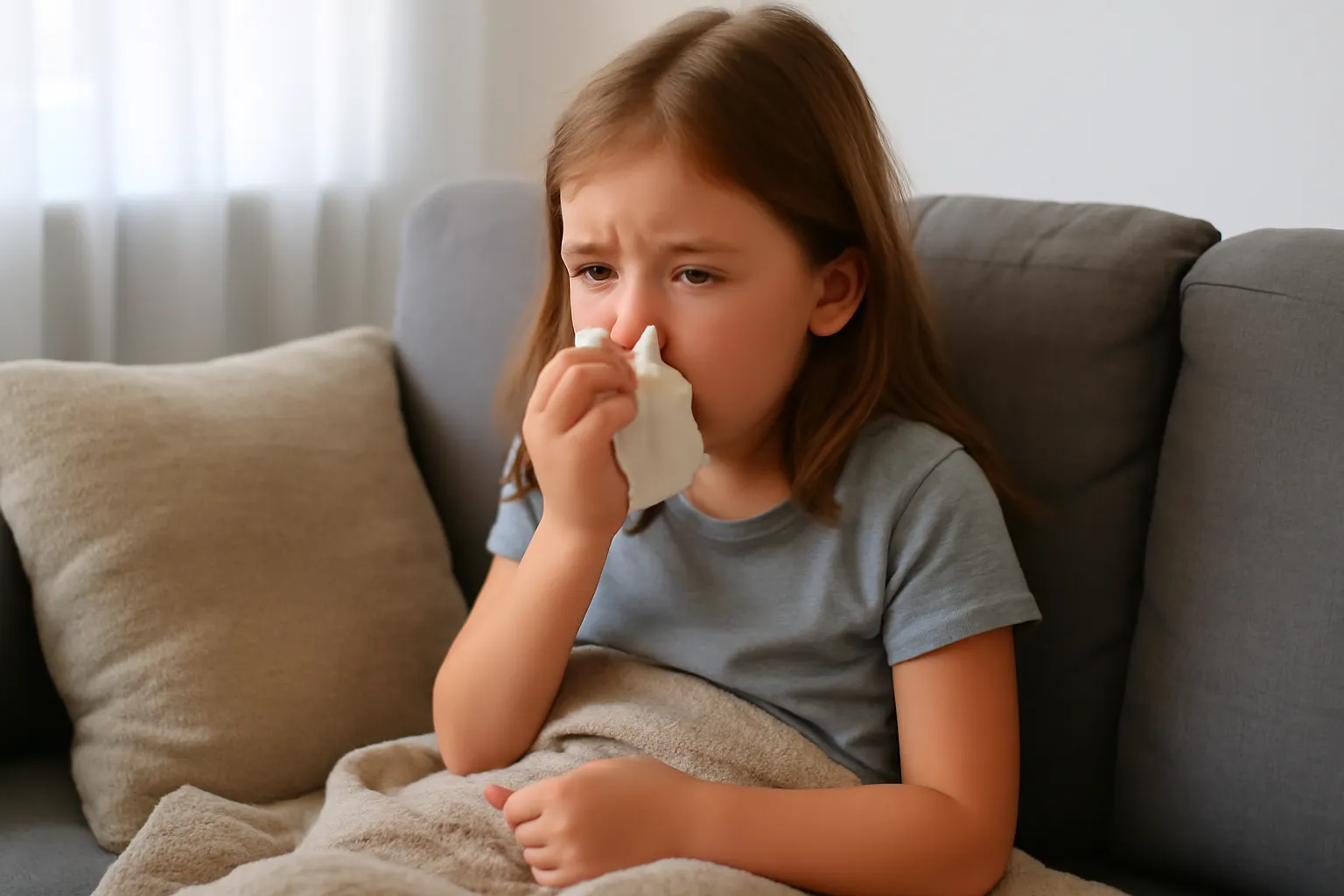 Elementary student flu symptoms