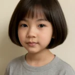 Elementary school student short -haired volume magic