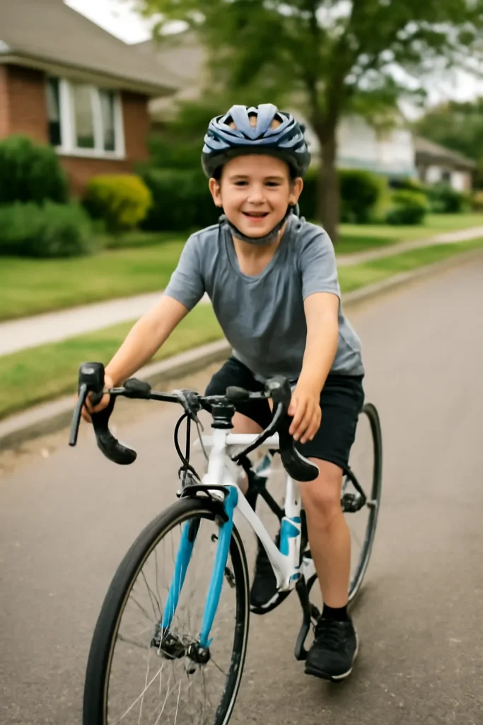 Introduction to the road bicycle of elementary school students