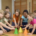 Elementary school student recreation game type