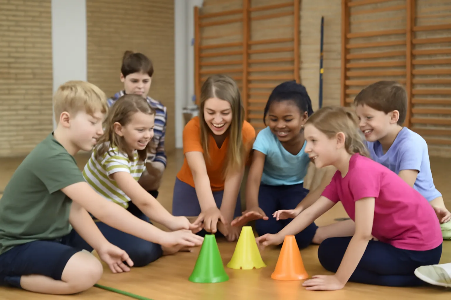 Elementary school student recreation game type