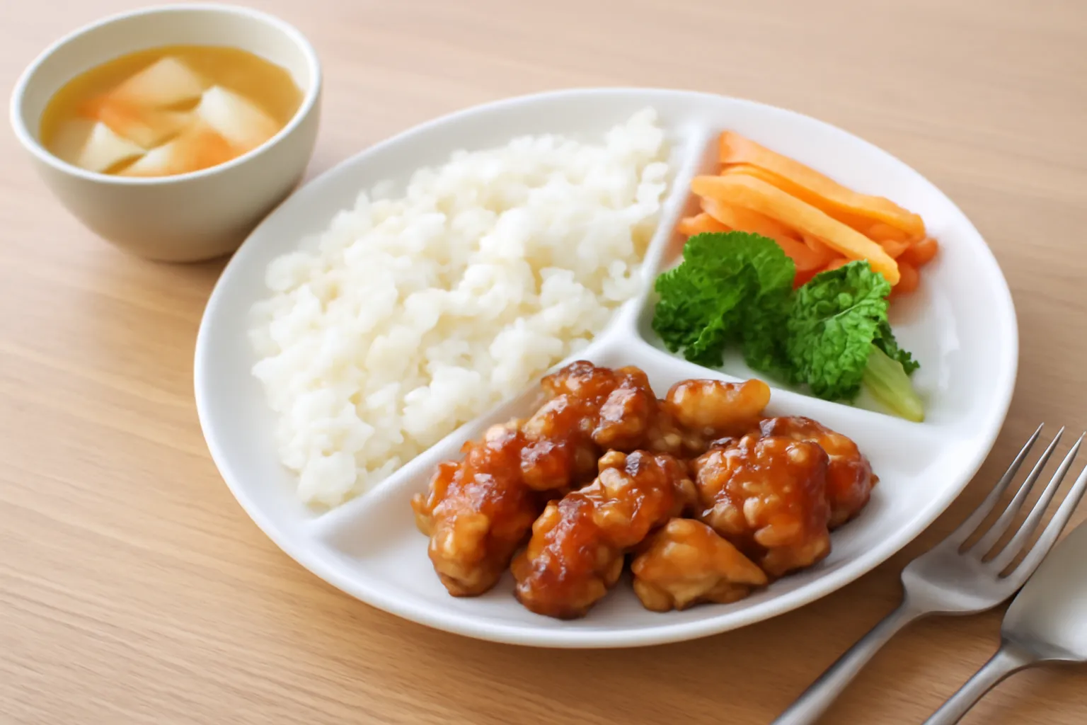 Type of elementary school student side dishes