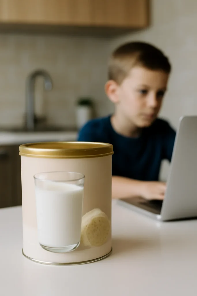 Recommended for elementary school milk powder
