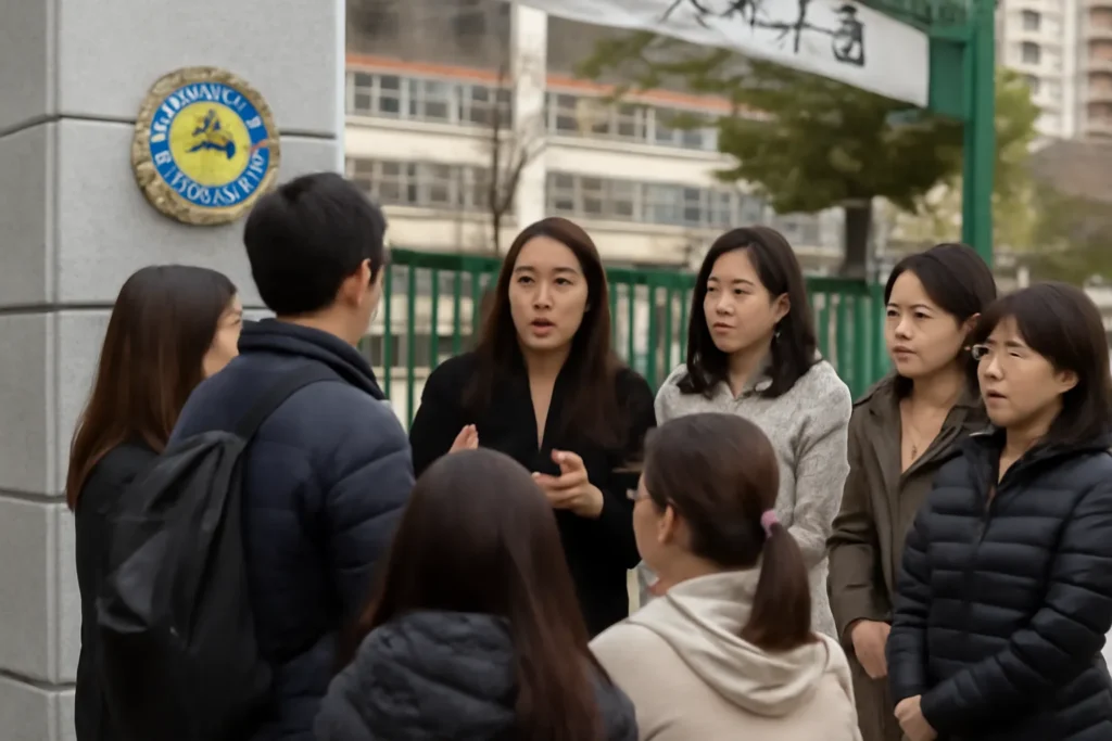 Daejeon elementary school parents