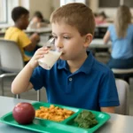 Recommended calcium in elementary school students