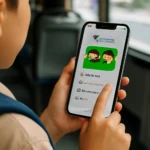 Elementary school student T -money app