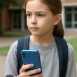 Elementary school student phone model