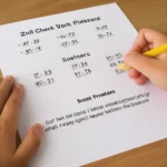 Mathematics problem in elementary school students