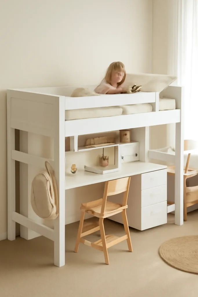 Hanssem Elementary School Student Desk Bed
