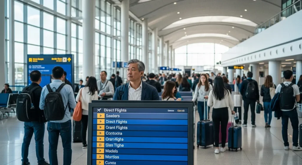 경유 뜻 직항