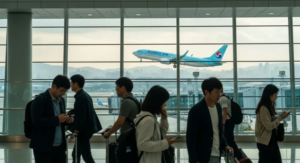 김포공항 출발