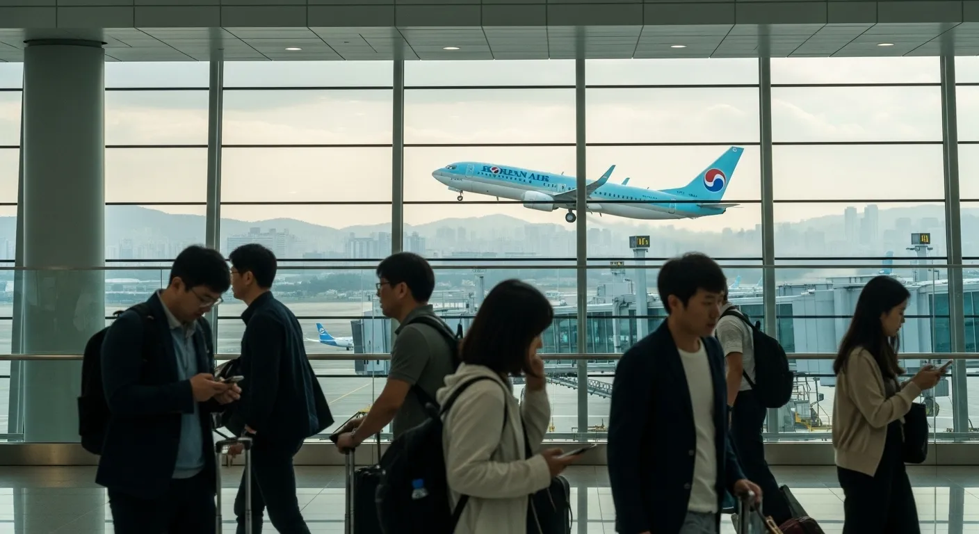 김포공항 출발