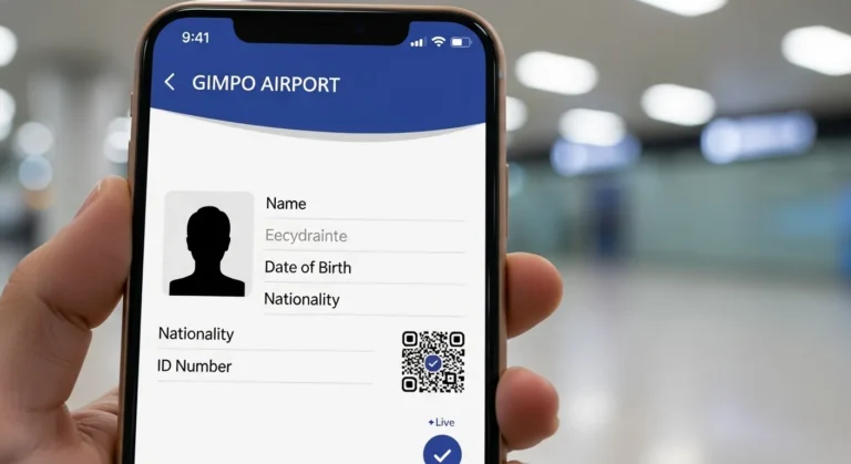 김포공항 모바일 신분증