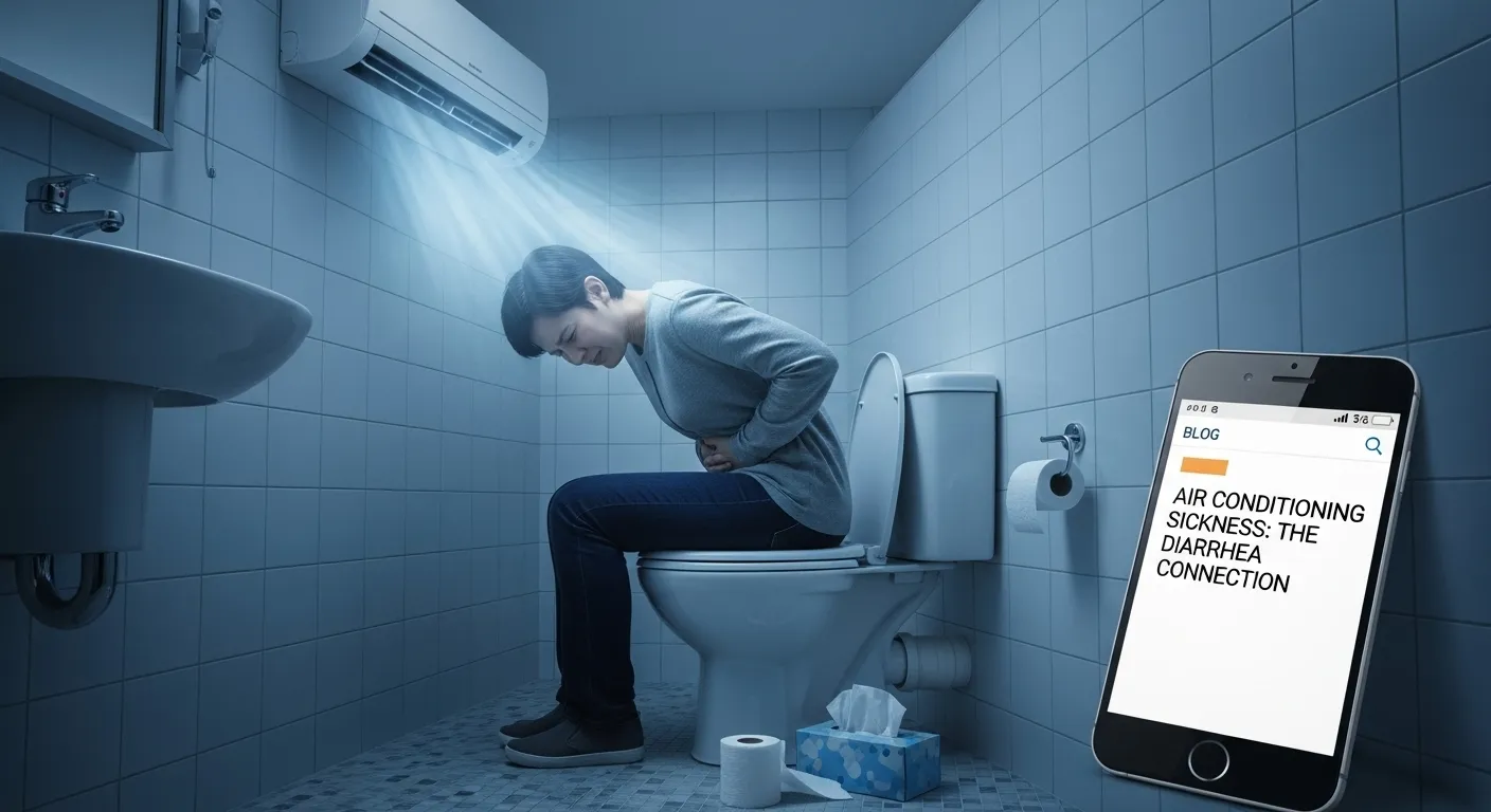 냉방병 설사