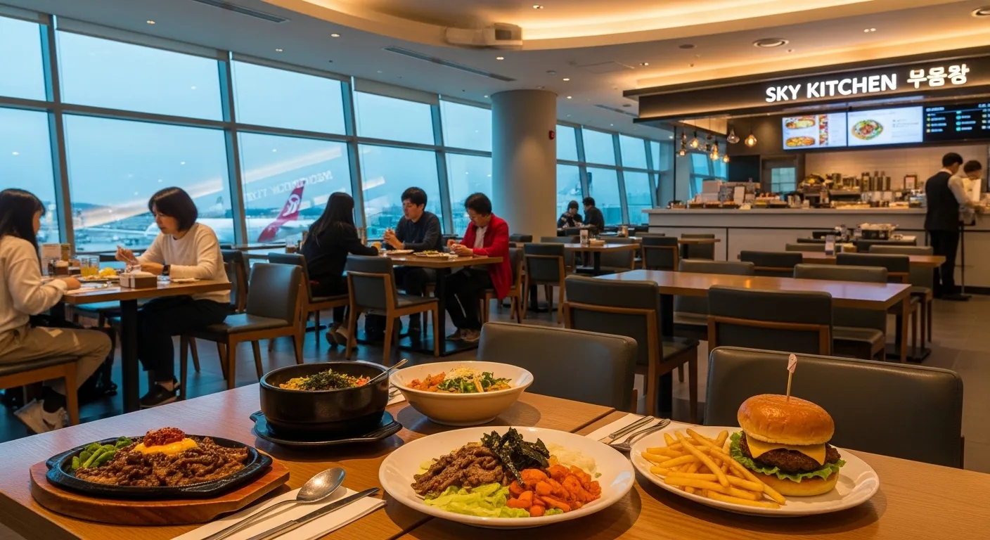 인천공항 탑승동 식당
