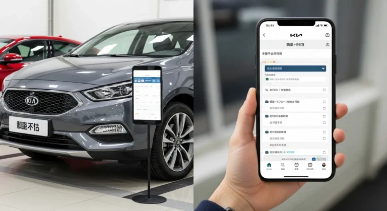 기아 자동차 점검 어플