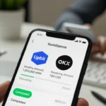 업비트 okx 송금
