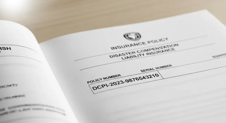 재난배상책임보험 일련번호