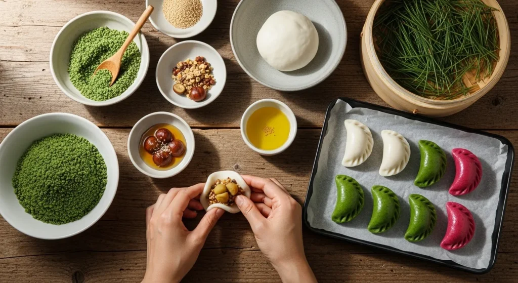 송편 쌀가루 만들기