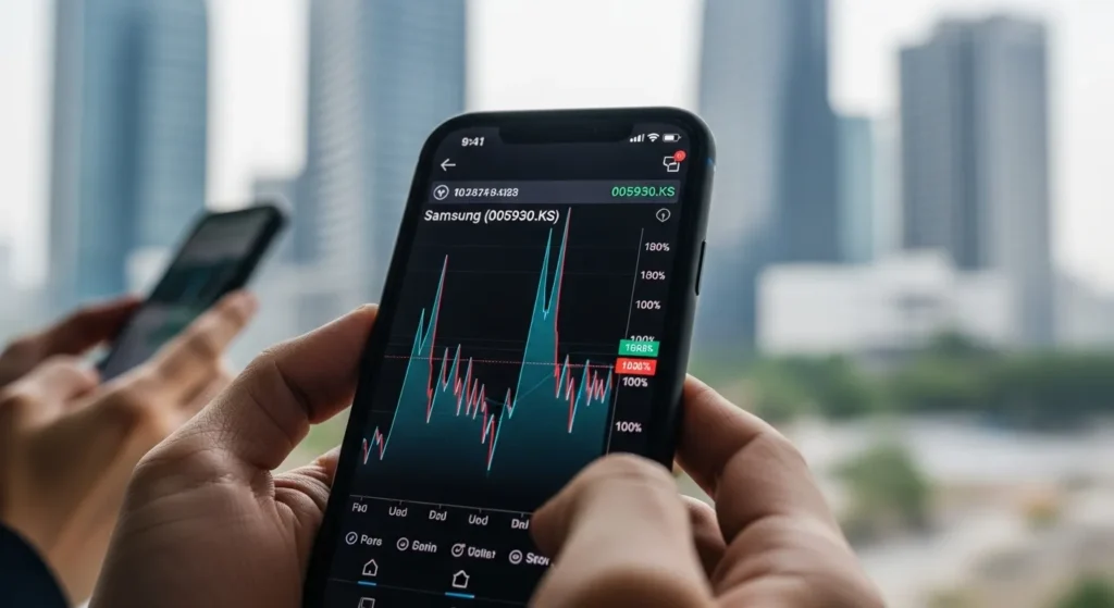 ์ผ์ฑ์ ์ ์ฃผ๊ฐ ๋ณํ