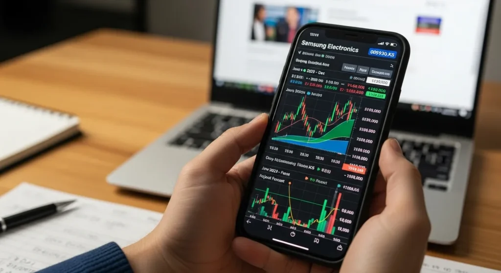 삼성전자 주가 차트 분석 전망