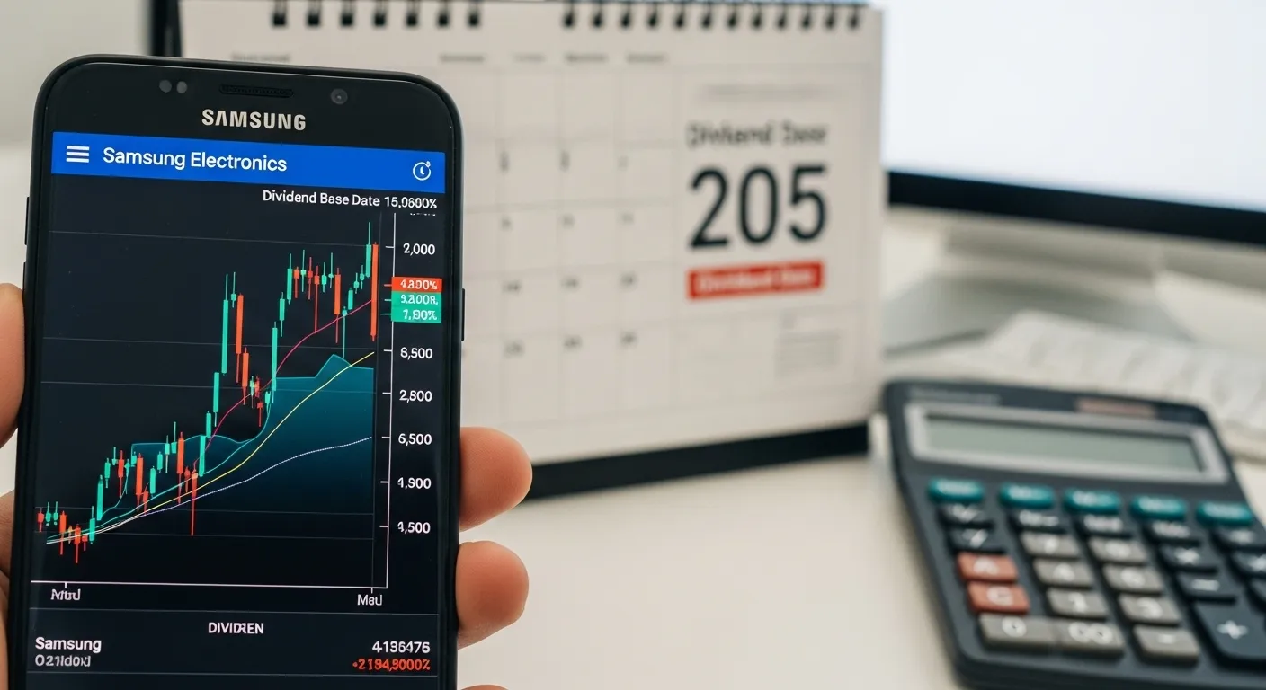삼성전자 주가 배당금 기준일