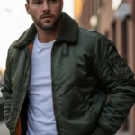 남성 패딩 항공점퍼