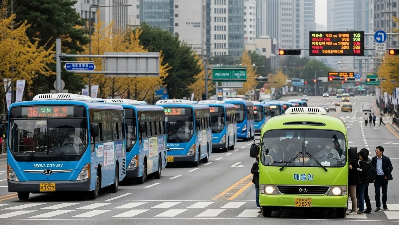 서울시 버스 파업 마을버스