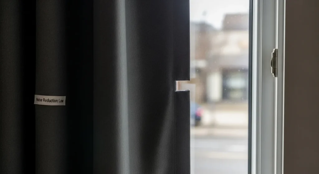 방음 부족 암막 커튼 내돈내산 후기