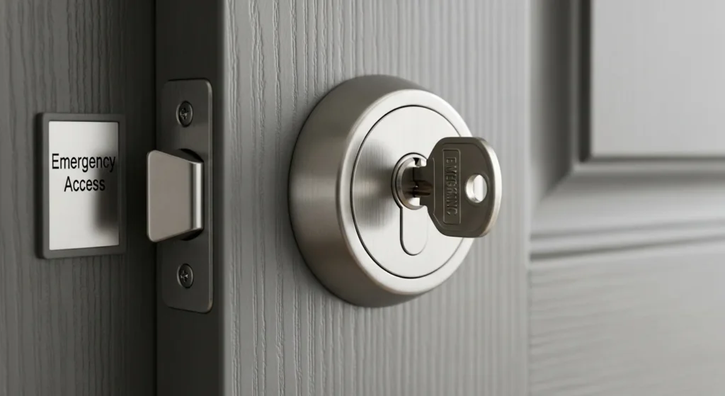 비상키 도어락 장단점