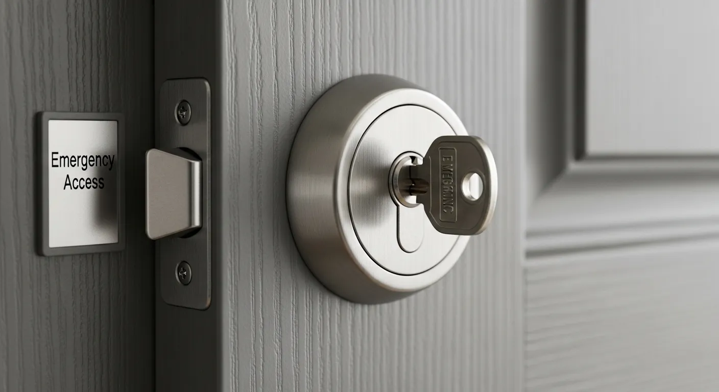 비상키 도어락 장단점