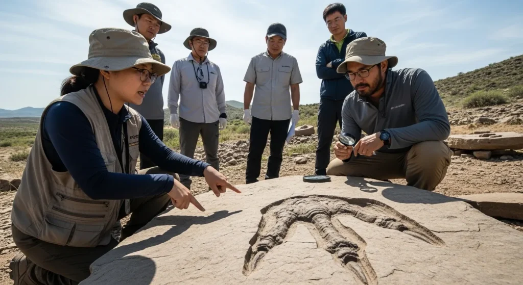 공룡 발자국 화석