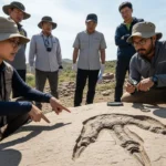 공룡 발자국 화석