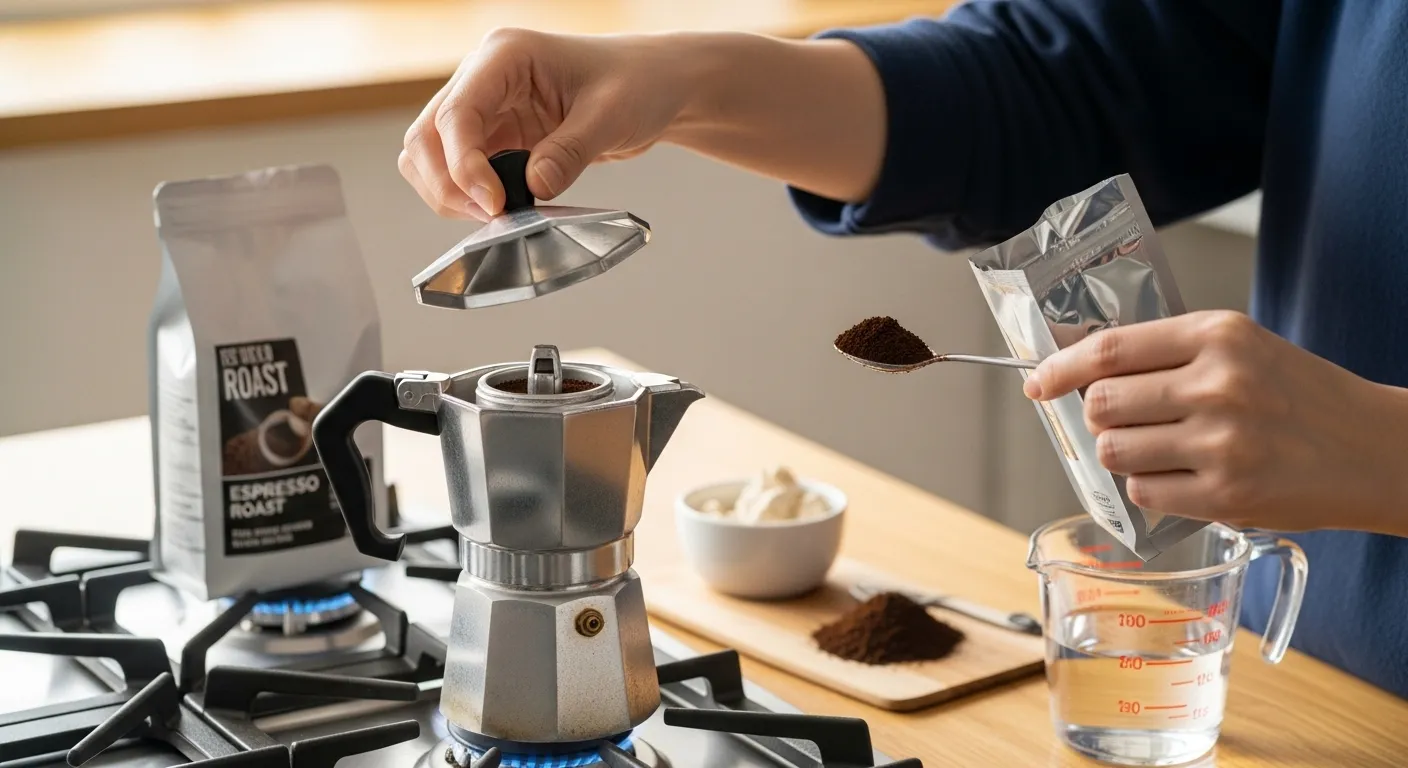 모카 포트 사용법