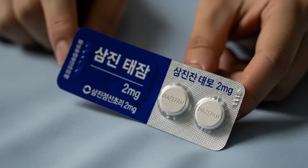 삼진디아제팜정2mg