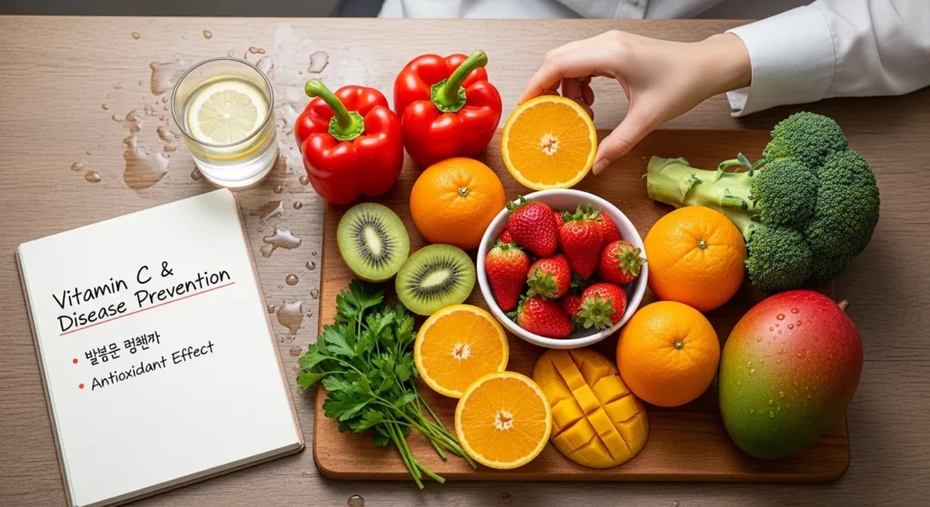 비타민 C의 효능과 질병 예방
