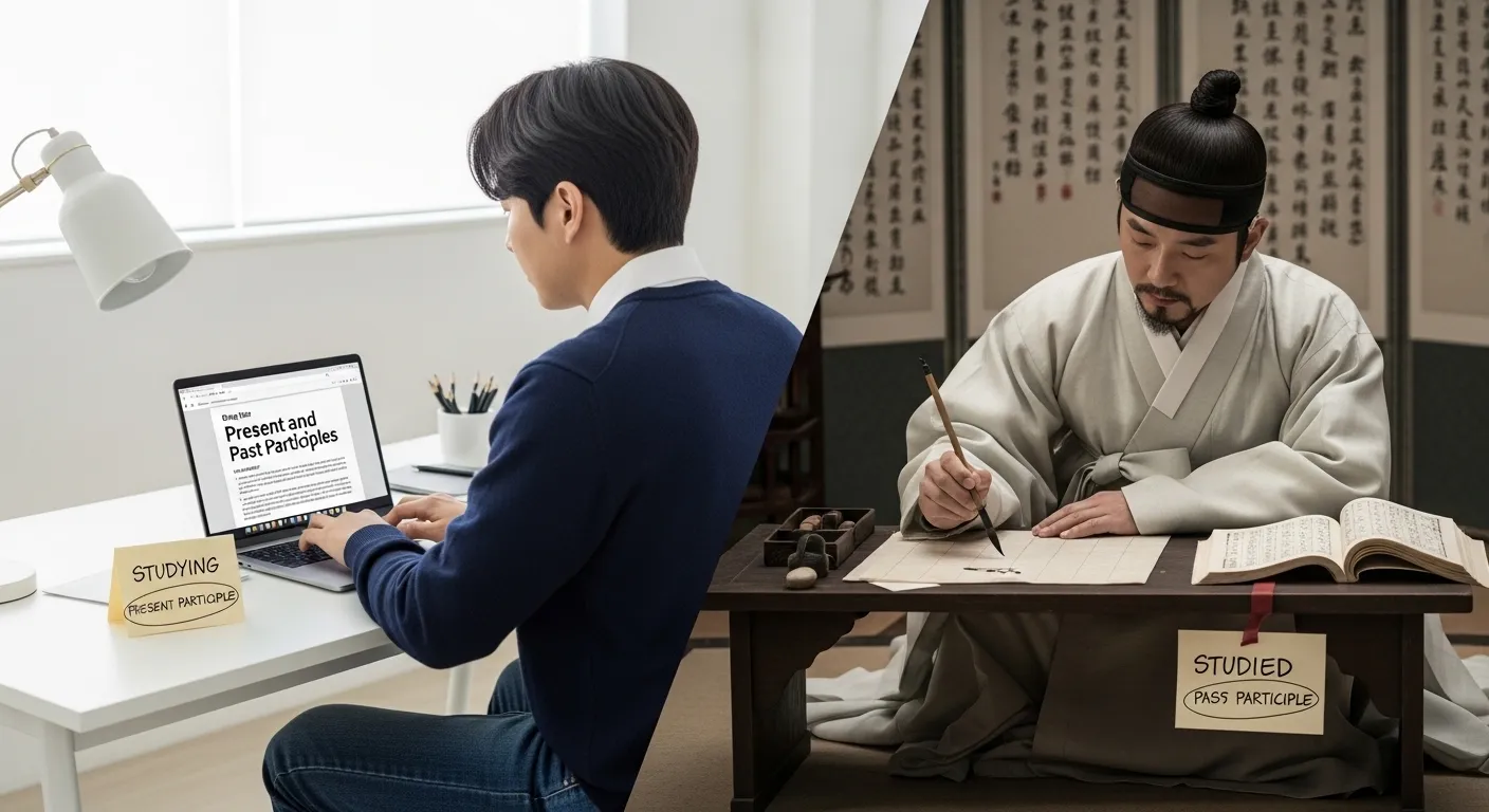 현재분사, 과거분사