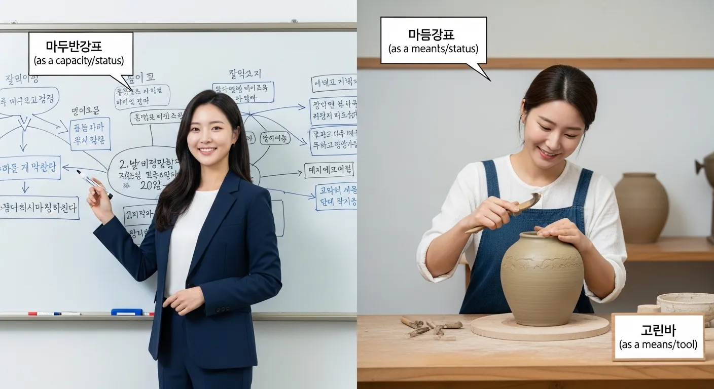 ~로서'와 '~로써'의 쓰임은 어떻게 다를까?