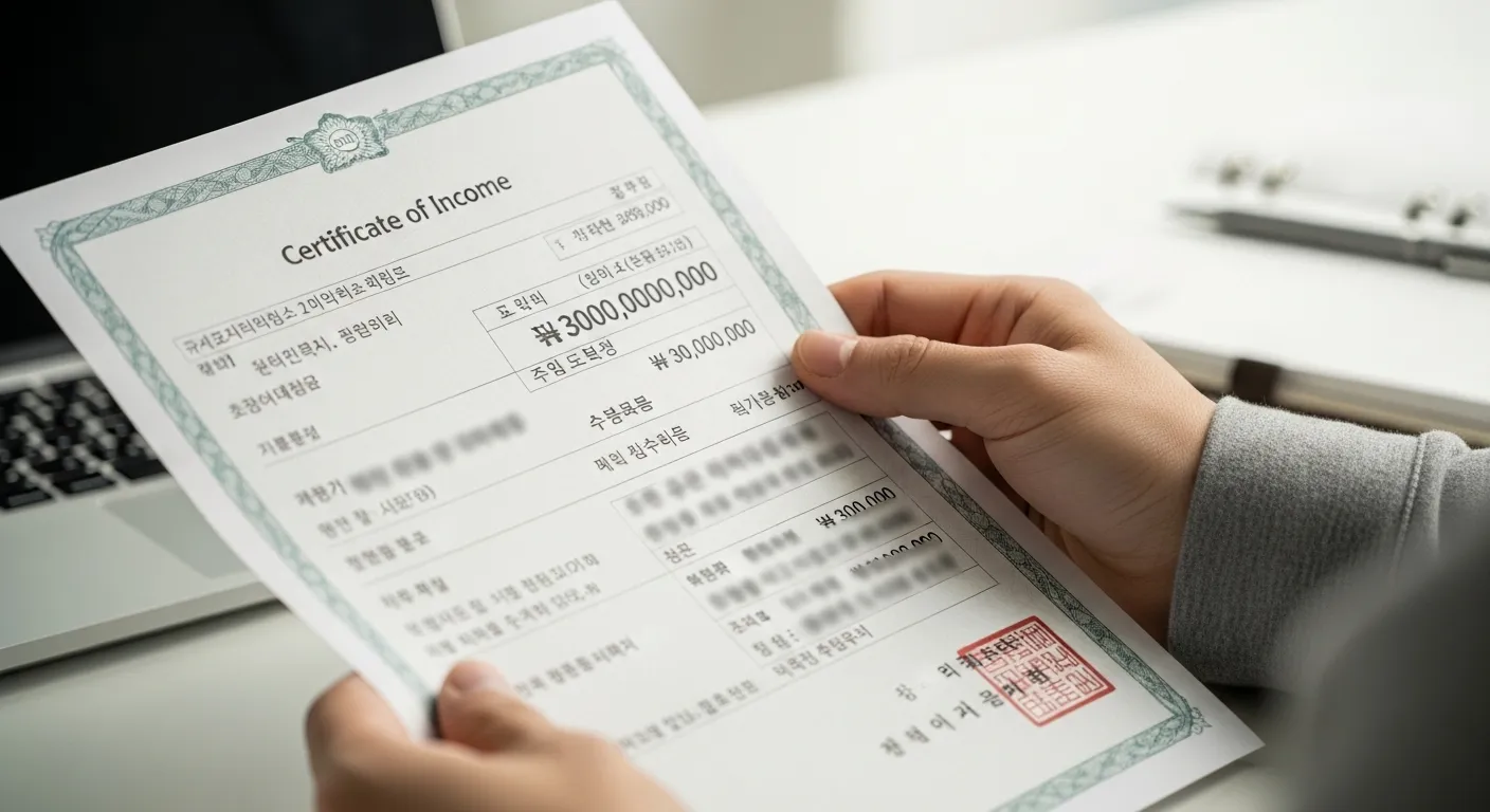 소득금액증명원