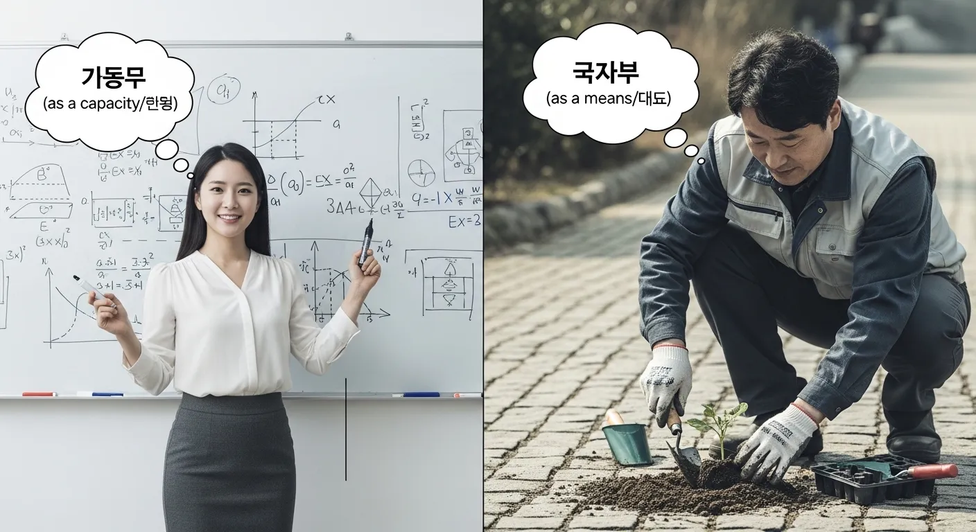 ~로서'와 '~로써'의 쓰임은 어떻게 다를까?