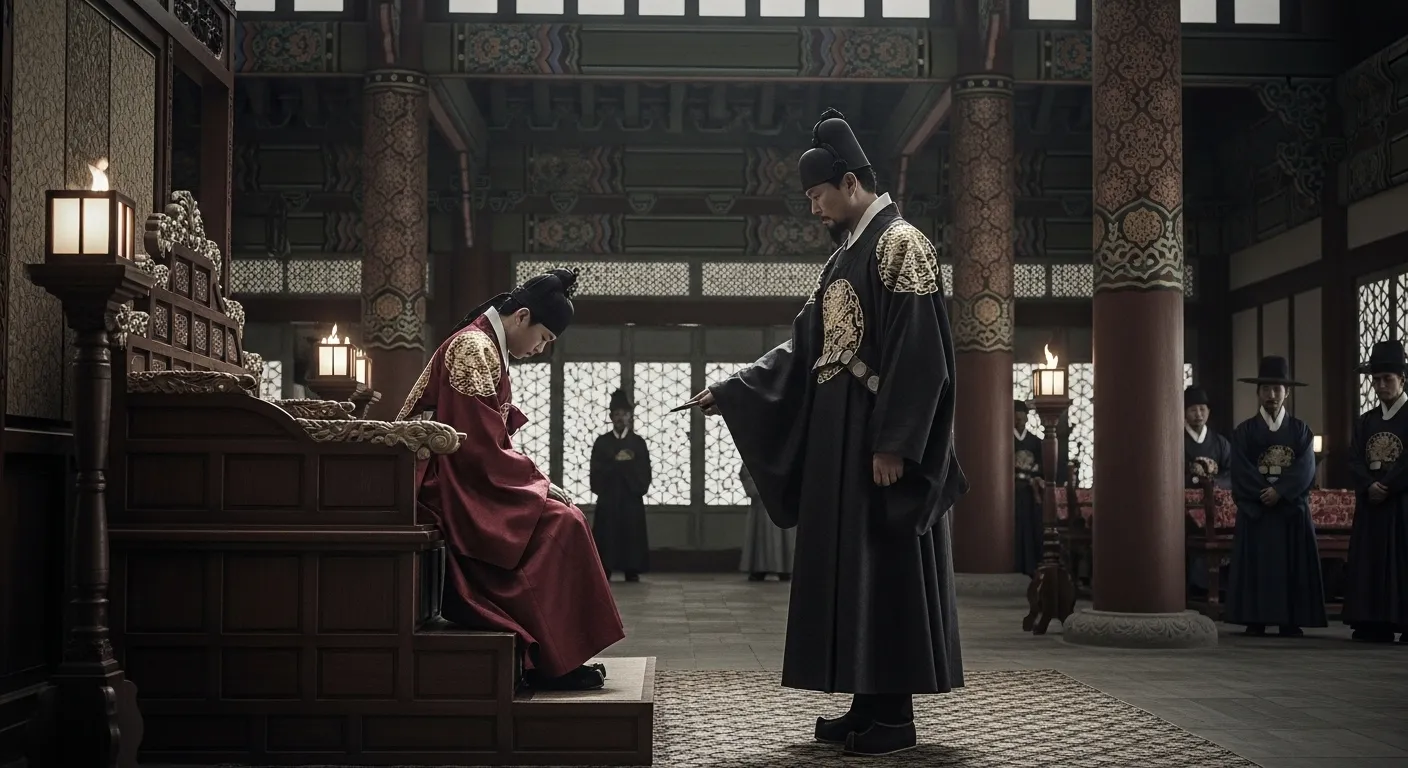 단종, 삼촌인 수양 대군에게 왕의 자리를 넘겨주다