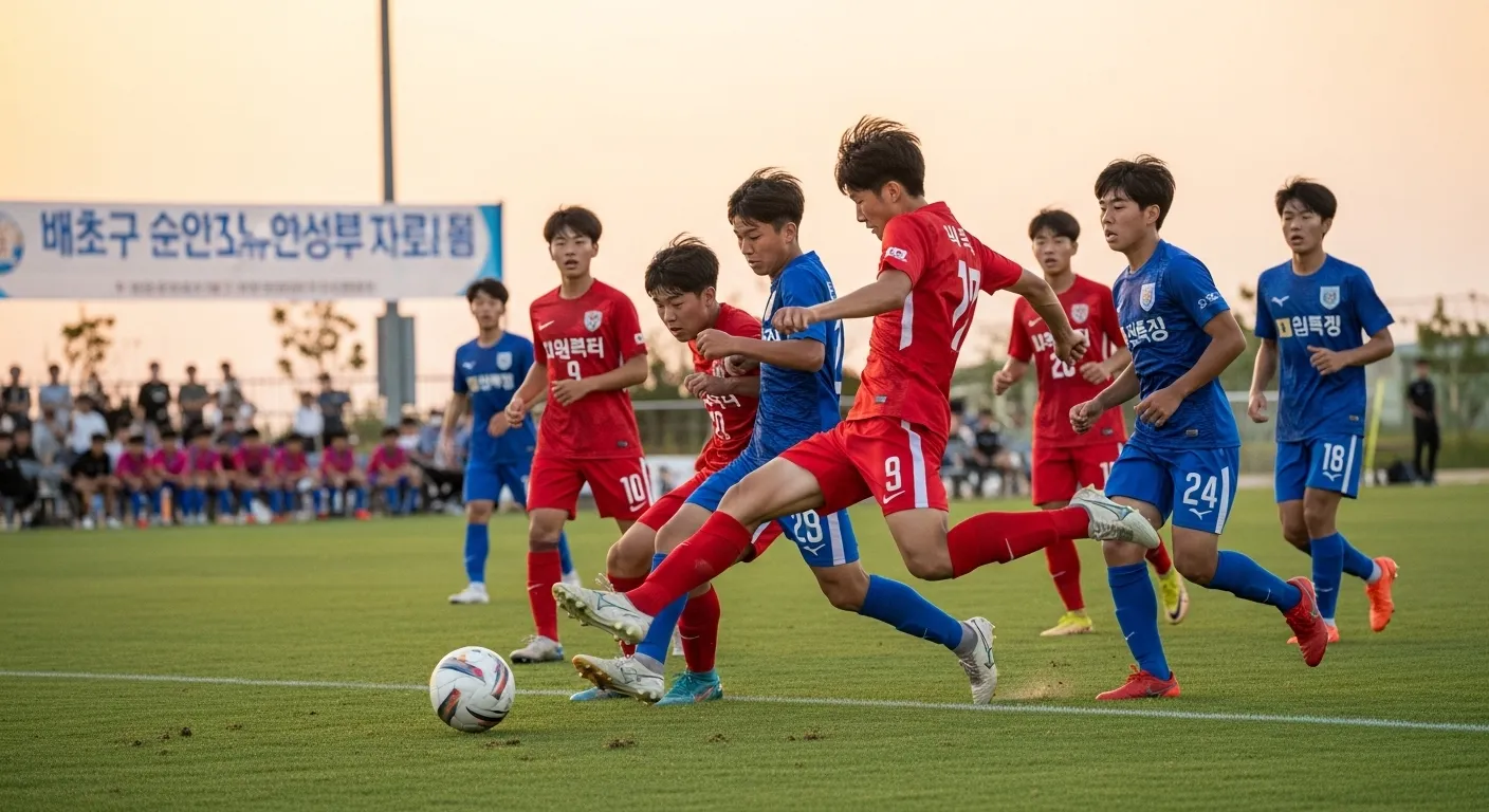 백호기쟁탈 전도청소년축구대회